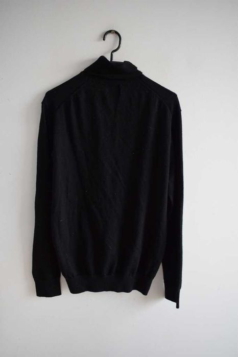 Polo Ralph Lauren sweter golf merino wool wełniany czarny m