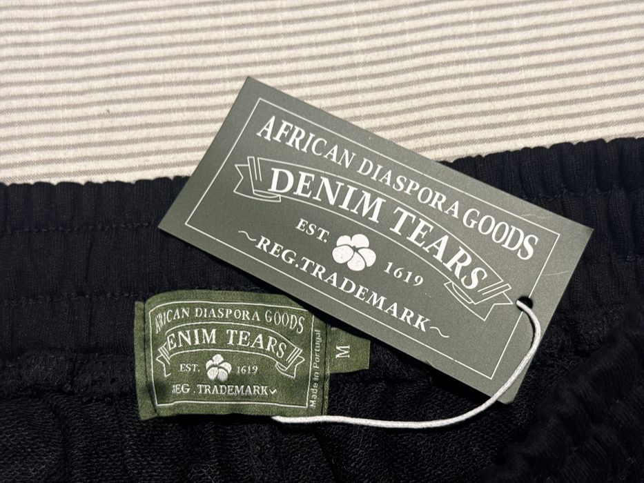 Calções Denim Tears Black