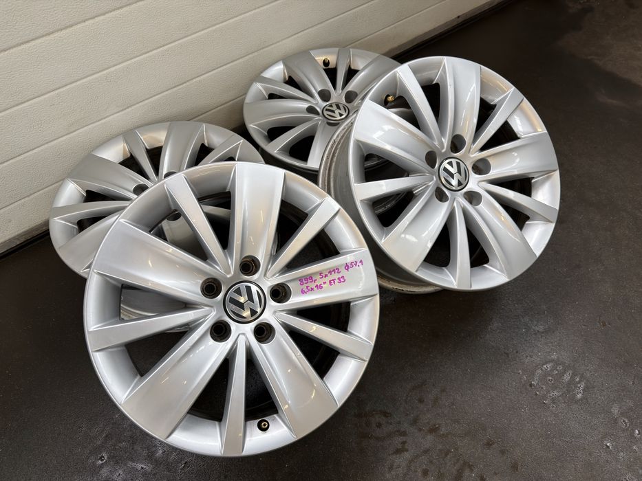 Felgi aluminiowe oryginalny VW 16” 5x112