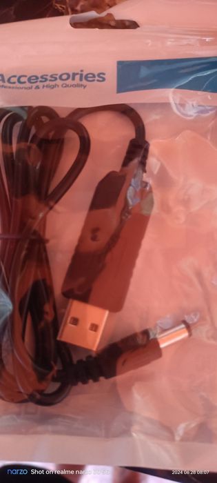 Кабель питания USB/DC для роутера 12v.
