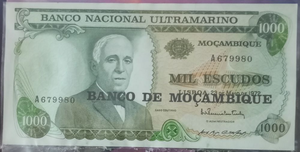 Notas de 1000$00 capicua