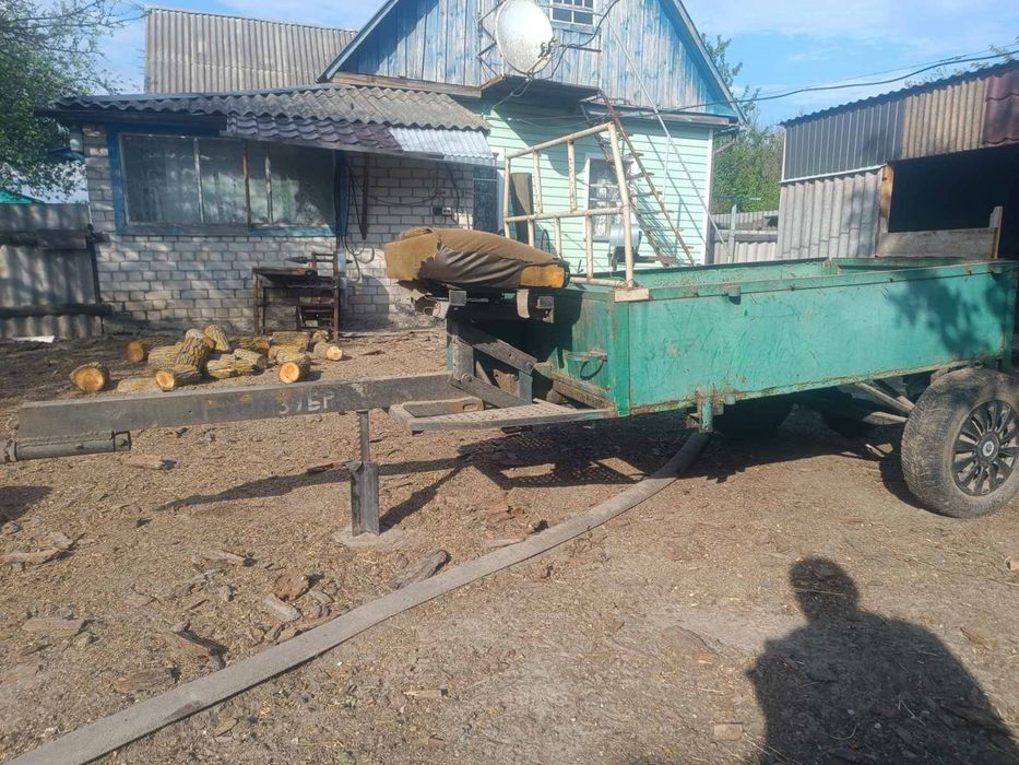 Причіп до важкого мотоблока
