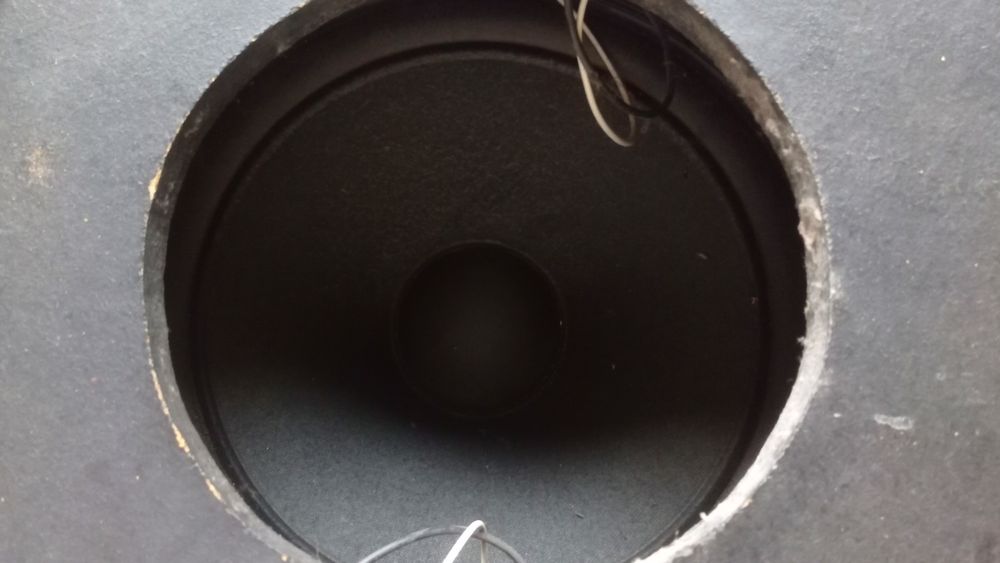 Subwoofer 30 cm głośnik dwucewkowy + skrzynia