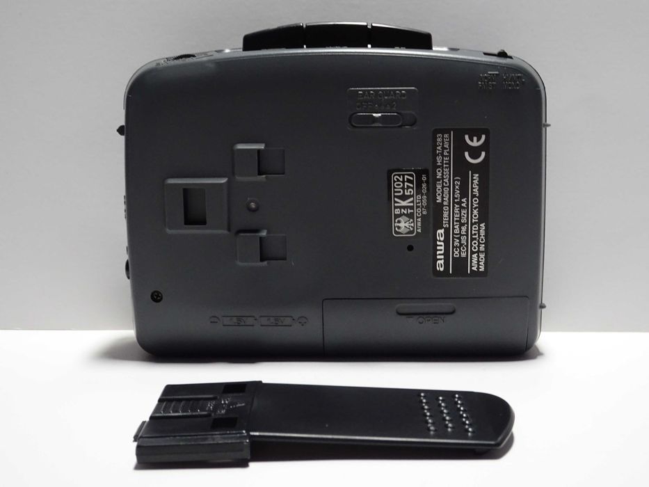 NOWY Walkman AIWA HS-TA283 (BK) Odtwarzacz Kasetowy RADIO/MSP - 1999r.