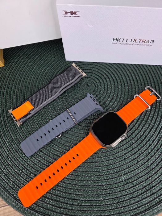 Smartwatch idealny na prezent HK Ultra3, AMOLED 2,12”  NOWY