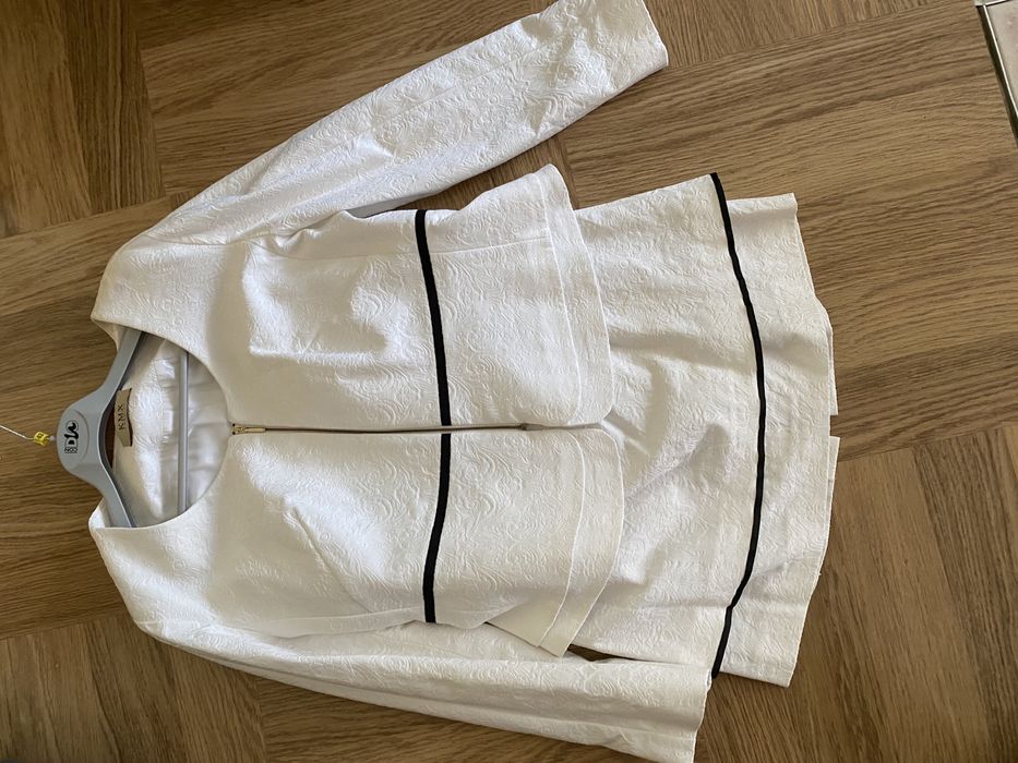 Garsonka wizytowa biala / komunia / wesele roz 44