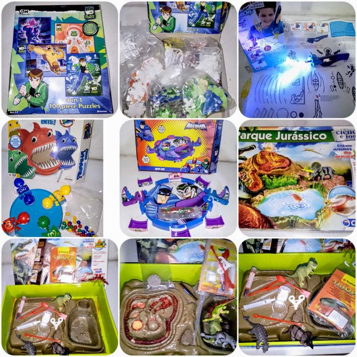 Mínimos brinquedos criança máscaras cars faisca comilão imãs...