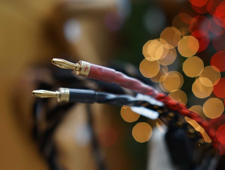 Audiofilskie przewody głośnikowe YY Audio 3m - nowe