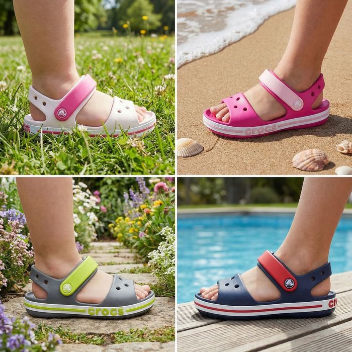 Оригінальні дитячі сандали Crocs Sandal крокси для хлопчиків та дівчат