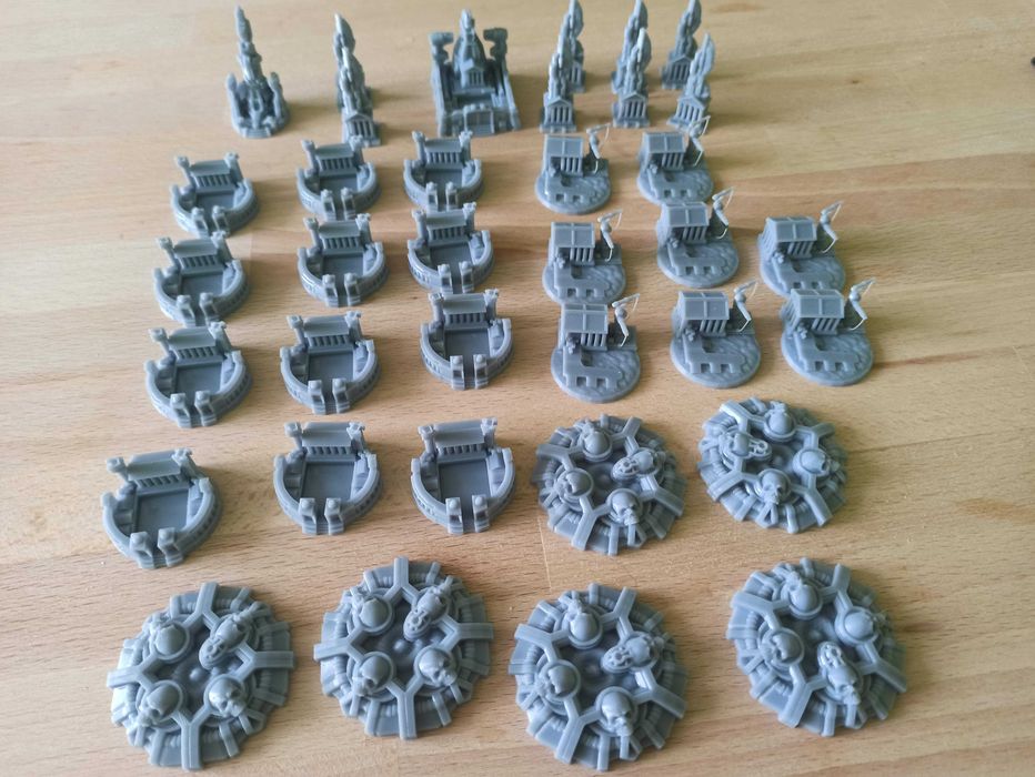 Lords of Hellas 36 dodatkowych elementów. Druk 3d
