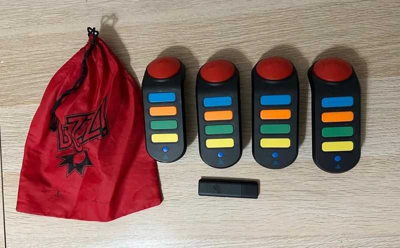 Comandos Sem Fio Buzz (Buzzers) PS3