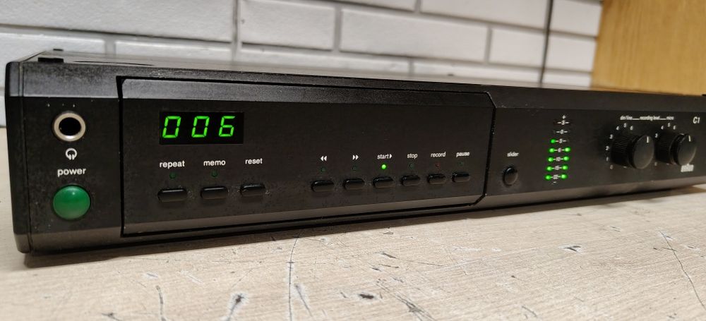 Magnetofon deck BRAUN Atelier C1. Po serwisie