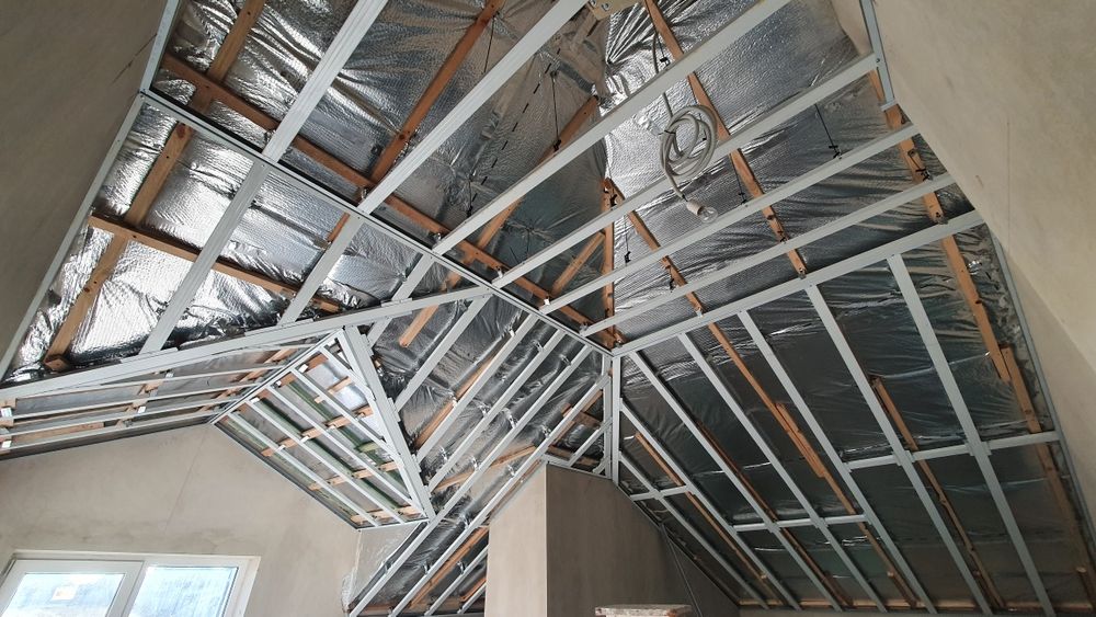 Монтаж гіпсокартона.