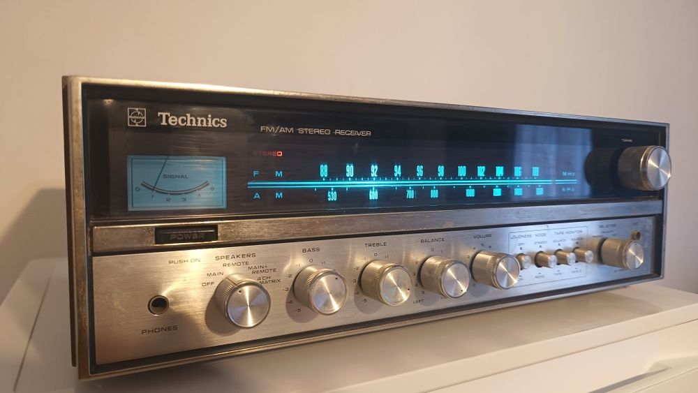 national Technics amplituner vintage SA-5200A działa st dobry lata 70