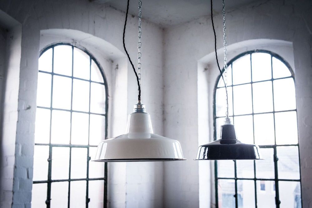 Candeeiros de tecto estilo industrial retro - NOVO