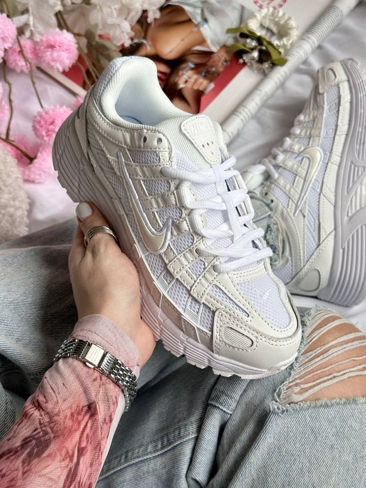 Жіночі кроссівки Nike P-6000 White/Білі 36-40 розмір , на весну