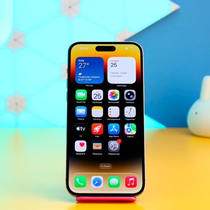 Смартфон Apple iPhone 14 Pro Max 256GB Gold (169945) Б/У З ГАРАНТІЄЮ
