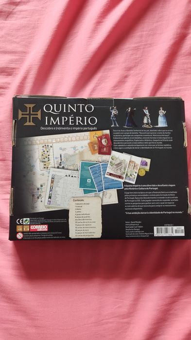 Jogo de tabuleiro "Quinto Império"