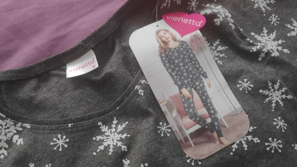 Piżamka w gwiazdki S/M