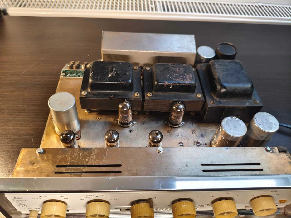 Sherwood S-5500 IV wzmacniacz lampowy vintage