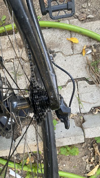 Bicicleta preta como nova