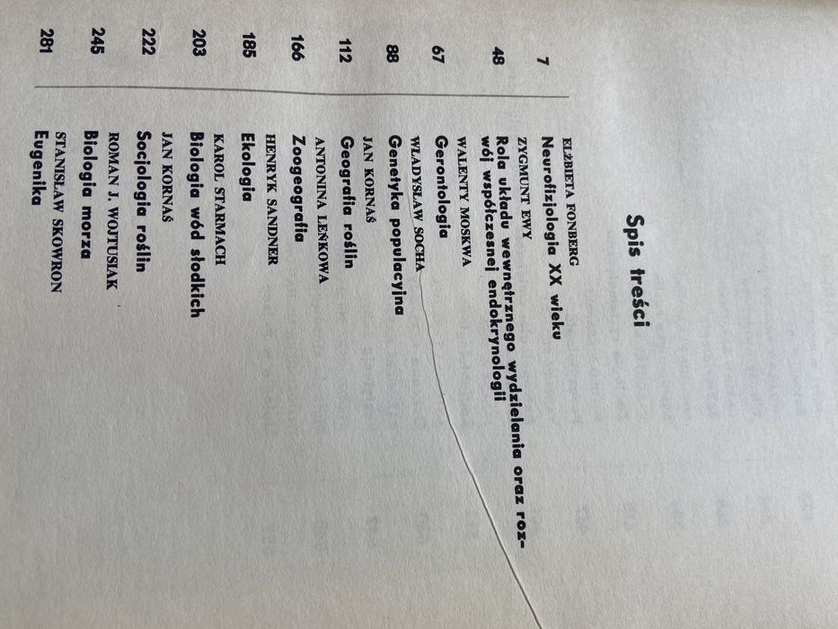 Książka Biologia XX wieku