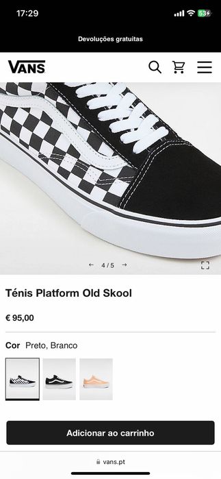 Tênis Vans old Skool Novo