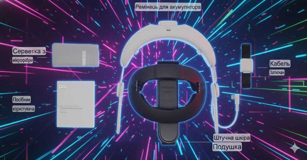 Кріплення для Meta Quest 3/3S KIWI Battery Strap