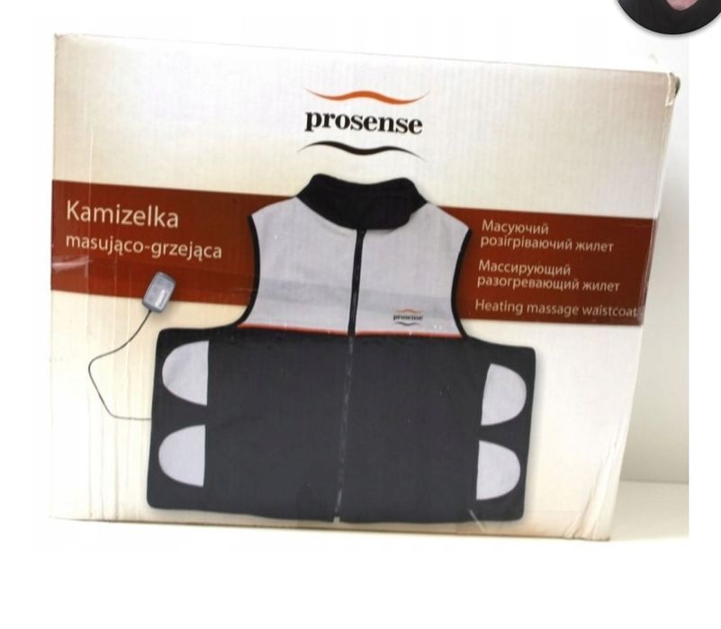 Kamizelka masująco-gzejąca prosense