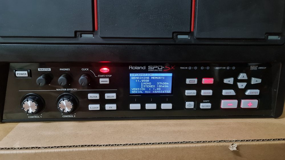 Roland SPD-SX como novo