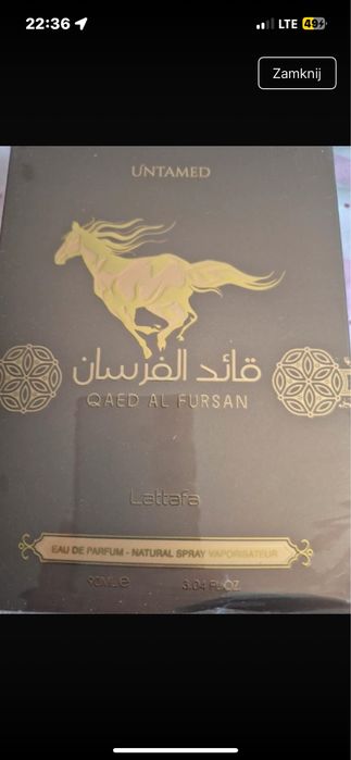 Qaed al fursan 90 ml Lataffa