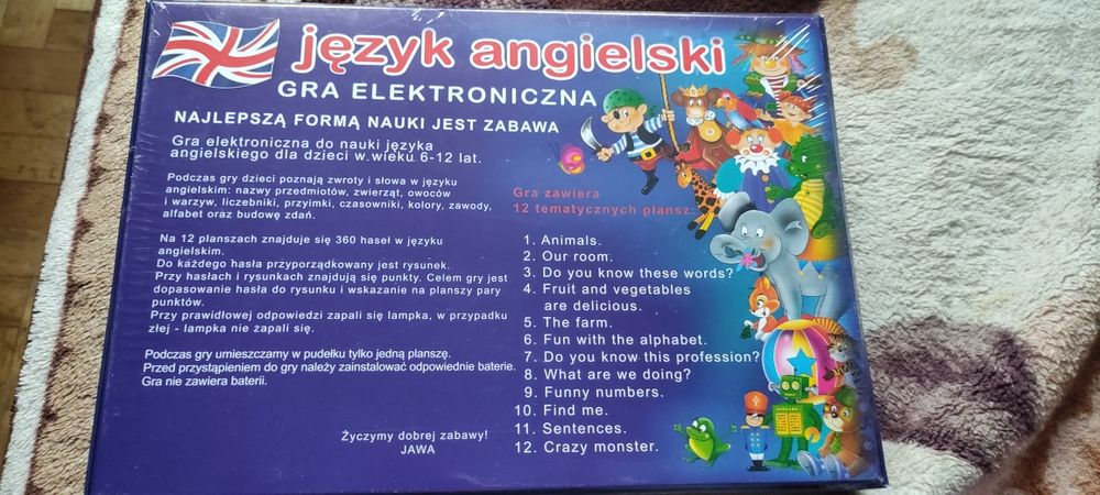 Nowa gra Język angielski gra elektroniczna