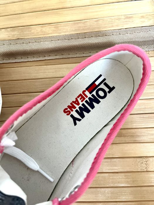 Trampki Tommy Hilfiger nowe rozowe szkola 40