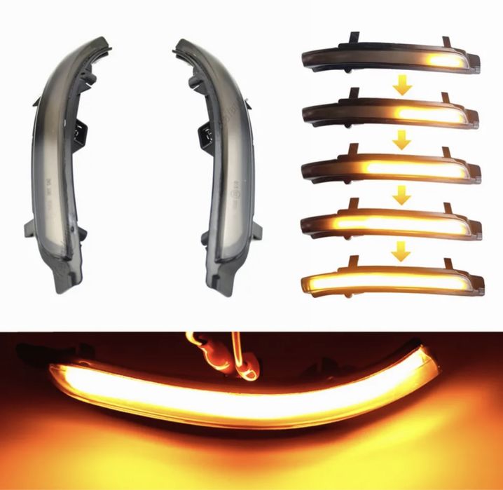 Динамические поворотники Skoda Octavia A5 / Superb B6