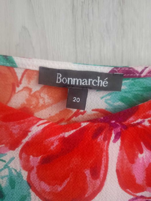 Bluzka w Kwiaty Bonmarche 20 48 4XL