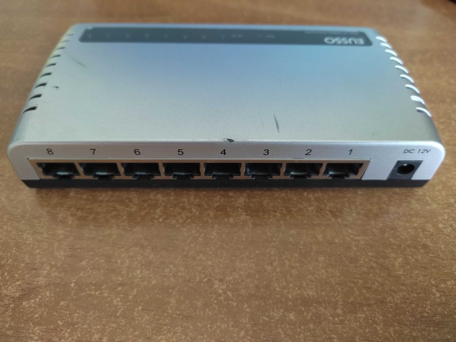 Коммутатор (свитч) Eusso ush5008-xpc 8x100Mbit, с бл. питания