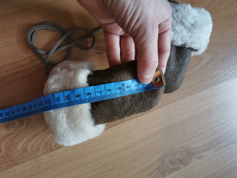 Rękawiczki ocieplane kożuszek