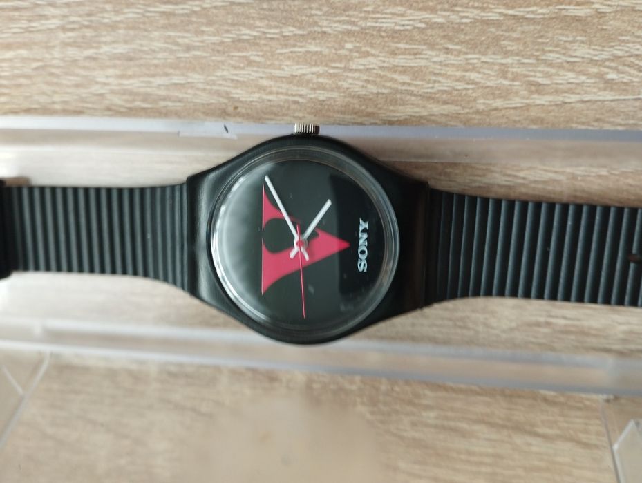 Zegarek kolekcjonerski Sony lata 90 nowy nie używany