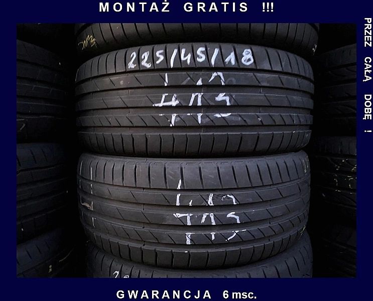 225/45/18 Kumho Ecsta PS71_6,5mm_2szt_(413)