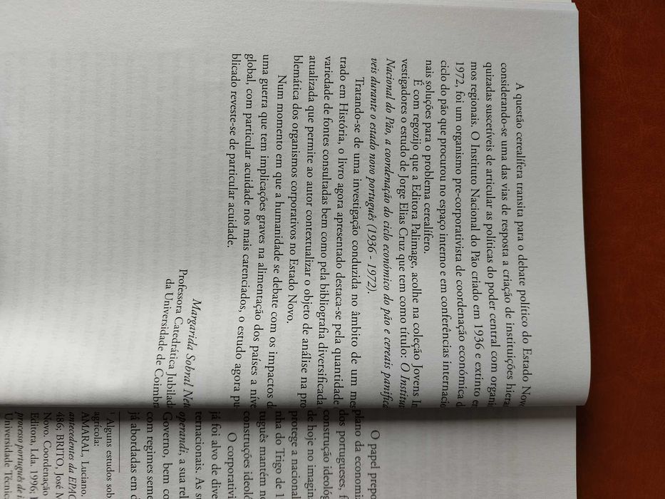Livro "Instituto Nacional do Pão"