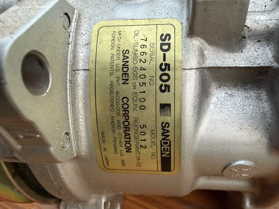 Kompresor klimatyzacji SANDEN SD-505 5012 – oryginał Japan