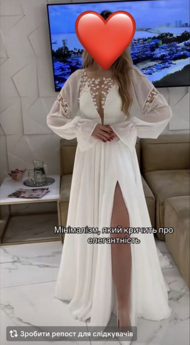 Весільна сукня нова!!!