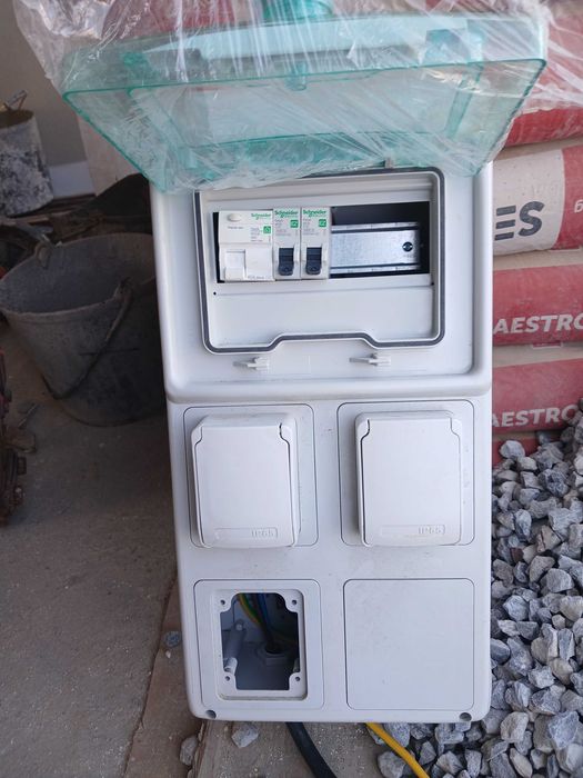 Quadro eléctrico para obras