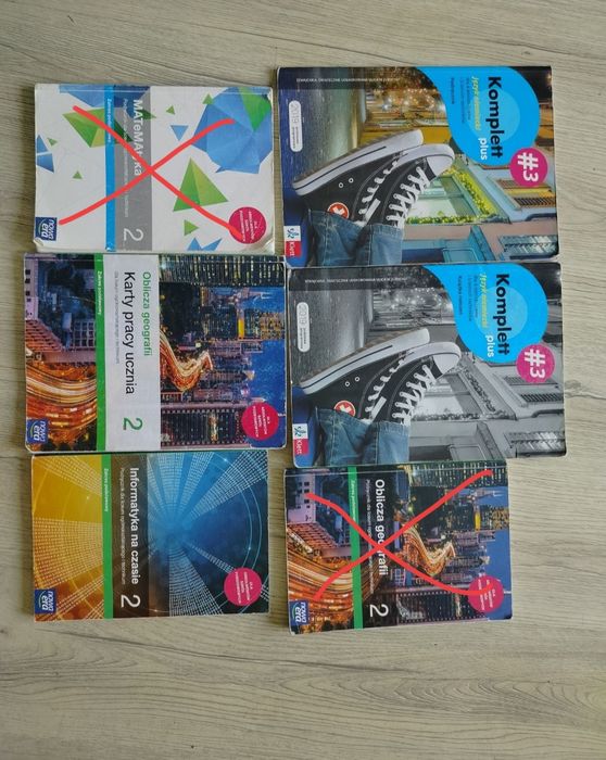 Podręczniki o klasy 2 komplett oblicza geografii matematyka informatyk