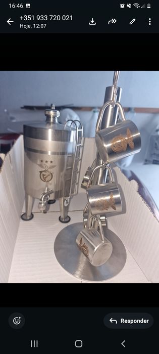 Tudo inox polido artesanais 933720021
