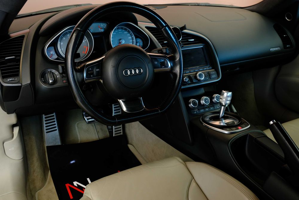 Audi R8 2007 сіра
