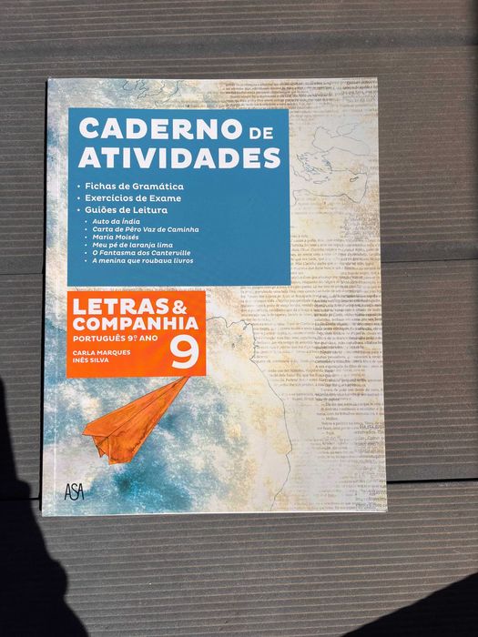 Caderno de atividades de Português 9º ano