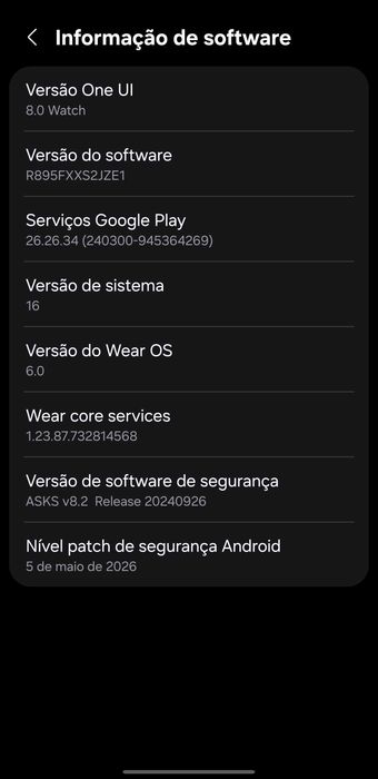 Smartwatch Samsung Galaxy Watch 4 Classic com LTE (4G) 46mm