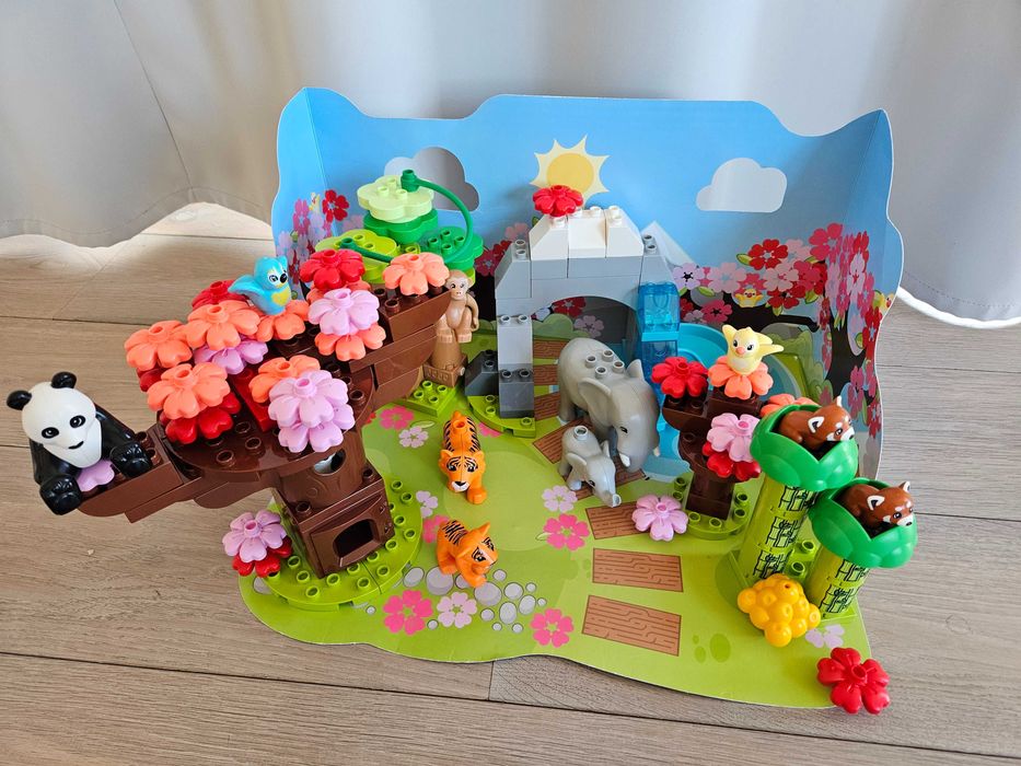 Lego Duplo Dzikie Zwierzęta z Azji 10974