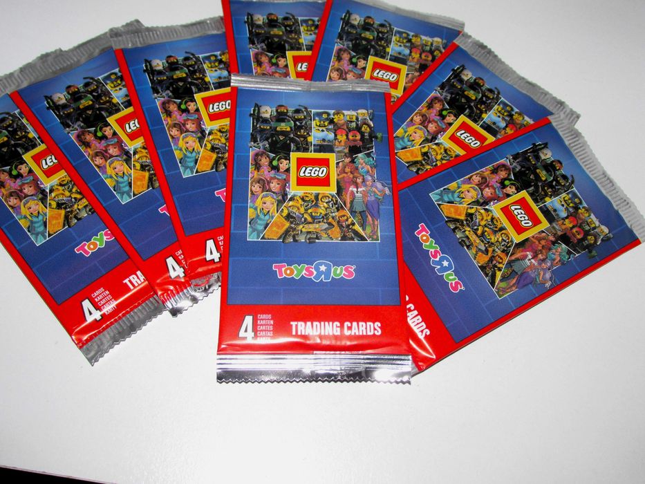 8x Lego Boosters Trading Card "Toysrus 2017"